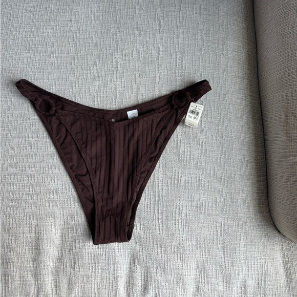 Aerie Ribbed cheeky Bikini Bottom - Picture 1 of 4